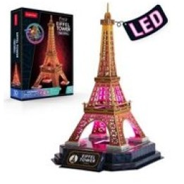 Puzzle 3D à LED Eiffel Tower 84 pcs