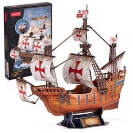 Puzzle 3D Santa Maria - Cubic Fun