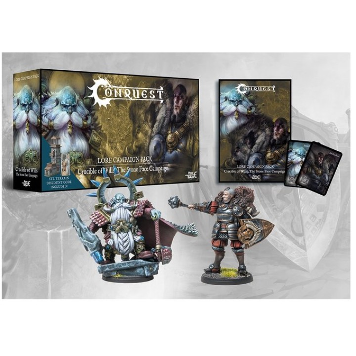 Lore Campaign Pack - Crucible Of Wills: The Stone Face Campaign | Jeux et Trolleries | Spécialiste des jeux de société, jeux de 