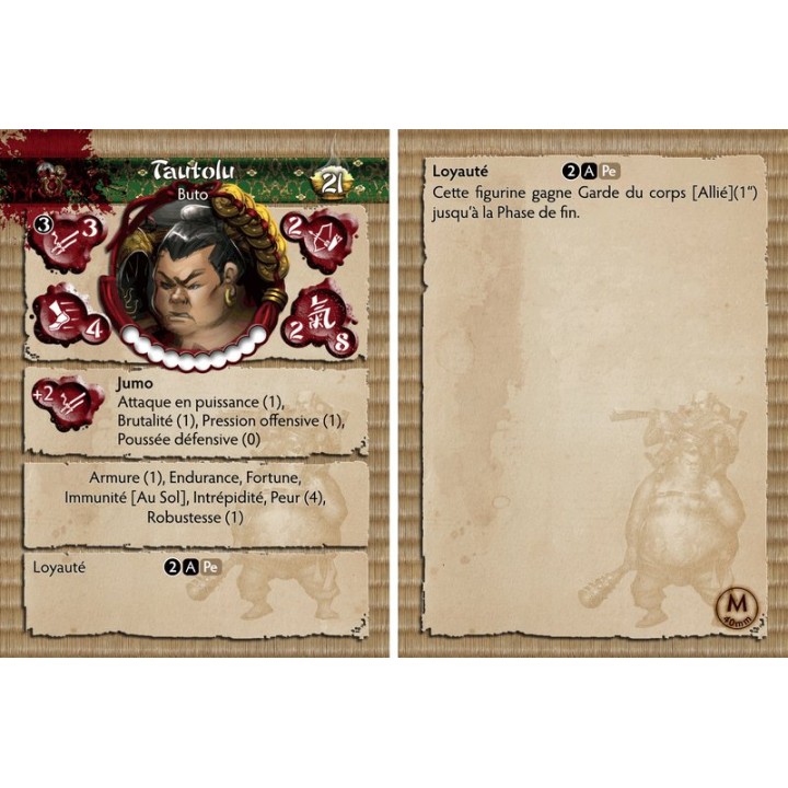 Oda & Tautolu (carte de profil V1) | Jeux et Trolleries | Spécialiste des jeux de société, jeux de cartes et wargames