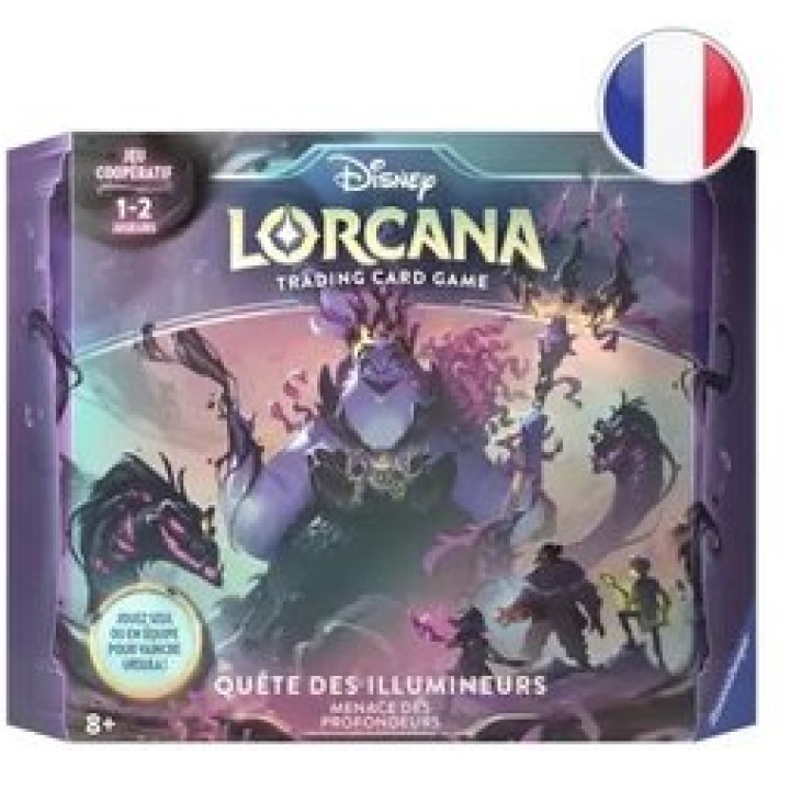 COFFRET QUÊTE DES ILLUMINEURS LE RETOUR D'URSULA - DISNEY LORCANA FR