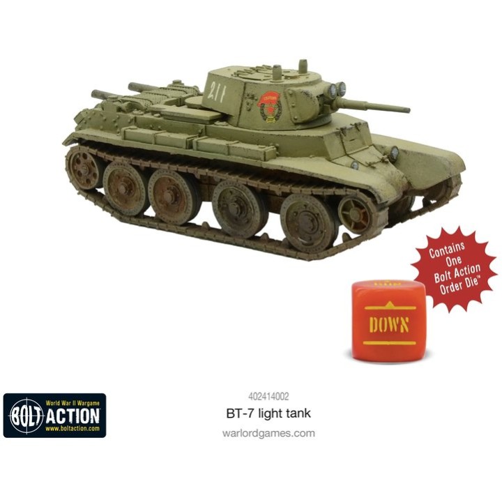 Soviet BT-7 Fast Tank | Jeux et Trolleries | Spécialiste des jeux de société, jeux de cartes et wargames