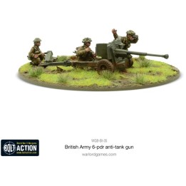 BRITISH ARMY 6 PDR ATG | Jeux et Trolleries | Spécialiste des jeux de société, jeux de cartes et wargames