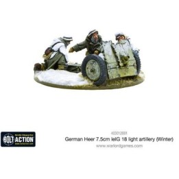 German Heer 7.5cm LeIG 18 Light Artillery (Winter) | Jeux et Trolleries | Spécialiste des jeux de société, jeux de cartes et war