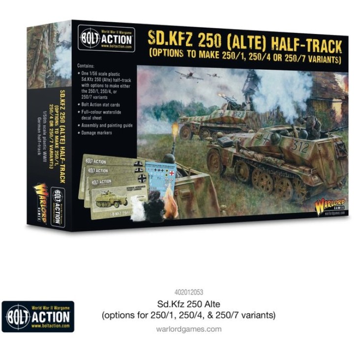 Sd.Kfz 250 Alte (Options For 250/1, 250/4 & 250/7) | Jeux et Trolleries | Spécialiste des jeux de société, jeux de cartes et war