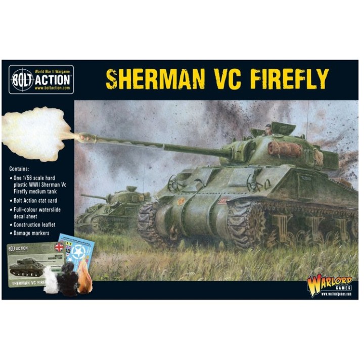 Sherman Firefly Vc (Plastic Box) | Jeux et Trolleries | Spécialiste des jeux de société, jeux de cartes et wargames