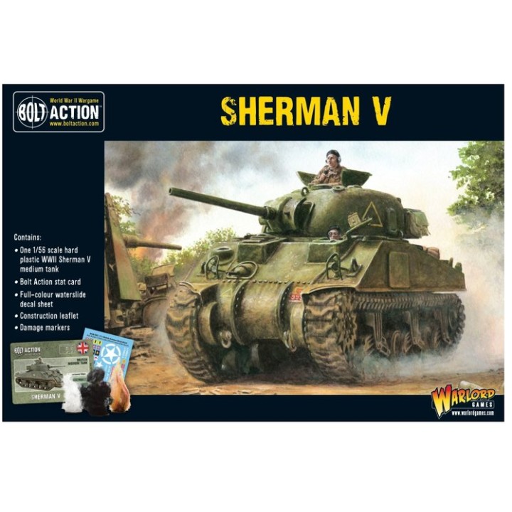Sherman V Plastic Tank | Jeux et Trolleries | Spécialiste des jeux de société, jeux de cartes et wargames