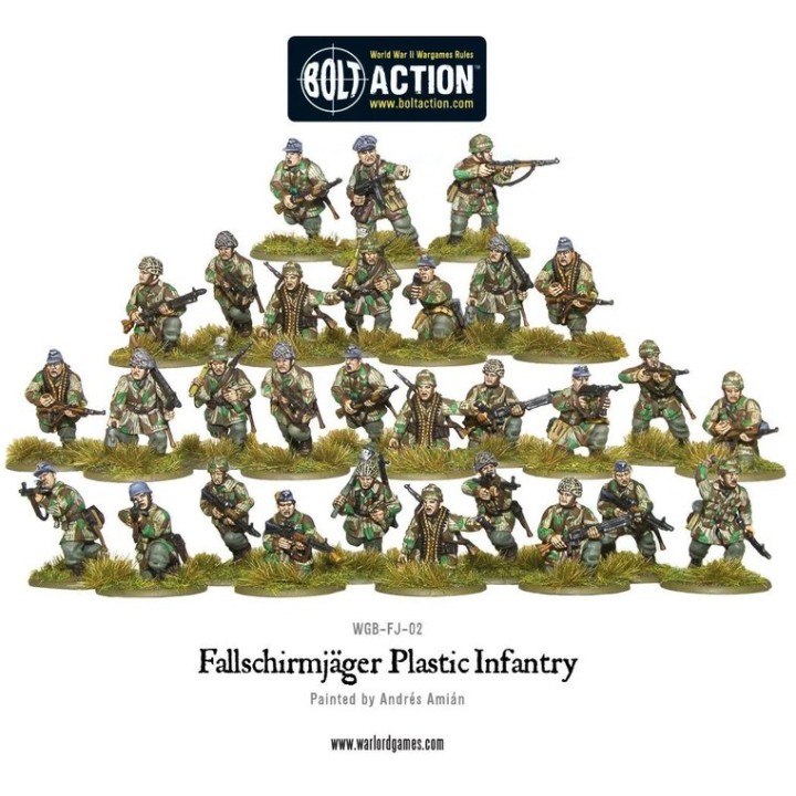 Fallschirmjager (Plastic Box) | Jeux et Trolleries | Spécialiste des jeux de société, jeux de cartes et wargames