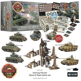 Achtung Panzer! Blood & Steel Starter Set | Jeux et Trolleries | Spécialiste des jeux de société, jeux de cartes et wargames