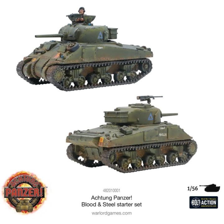 Achtung Panzer! Blood & Steel Starter Set | Jeux et Trolleries | Spécialiste des jeux de société, jeux de cartes et wargames