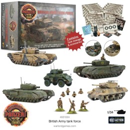 Achtung Panzer! British Tank Force | Jeux et Trolleries | Spécialiste des jeux de société, jeux de cartes et wargames