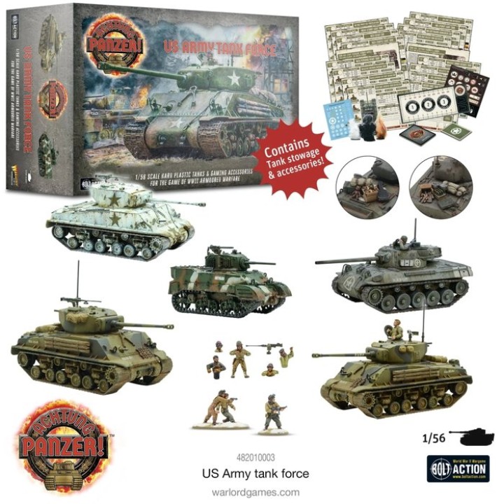 Achtung Panzer! US Army Tank Force | Jeux et Trolleries | Spécialiste des jeux de société, jeux de cartes et wargames