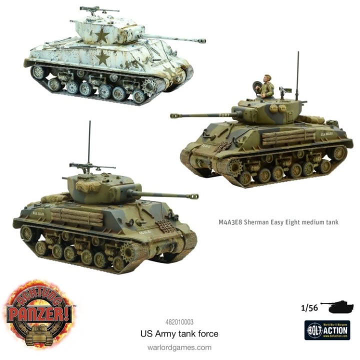 Achtung Panzer! US Army Tank Force | Jeux et Trolleries | Spécialiste des jeux de société, jeux de cartes et wargames