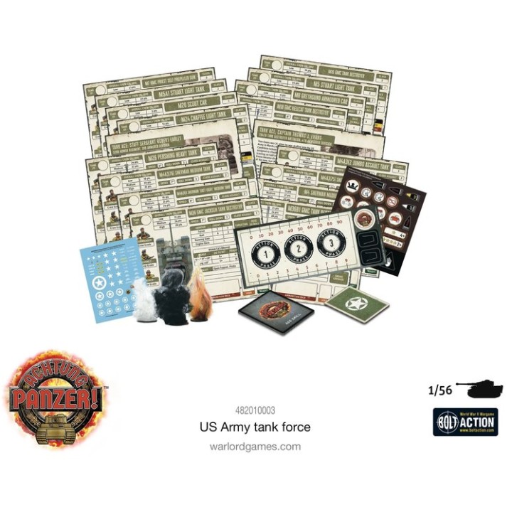 Achtung Panzer! US Army Tank Force | Jeux et Trolleries | Spécialiste des jeux de société, jeux de cartes et wargames
