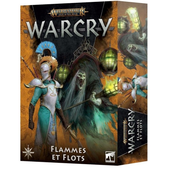 WARCRY FLAMMES ET FLOTS | Jeux et Trolleries | Spécialiste des jeux de société, jeux de cartes et wargames