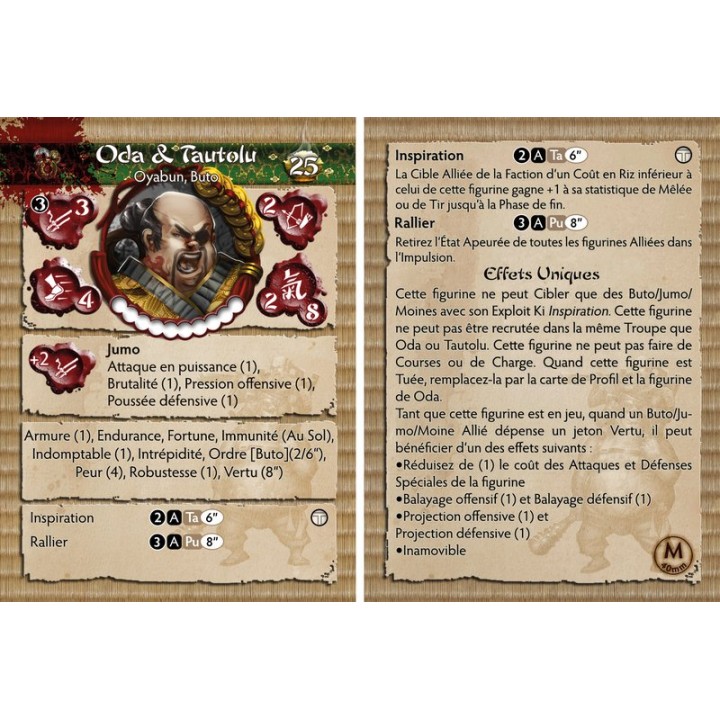 Oda & Tautolu (carte de profil V1) | Jeux et Trolleries | Spécialiste des jeux de société, jeux de cartes et wargames