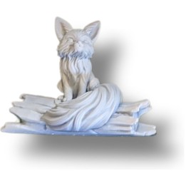 Figurine Résine Renard 4cm animaux de la forêt Kawai