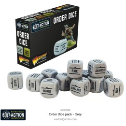 Bolt Action: Orders Dice Pack - Grey | Jeux et Trolleries | Spécialiste des jeux de société, jeux de cartes et wargames