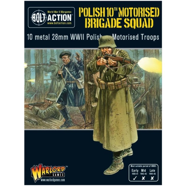 Polish 10th Motorised Brigade Squad | Jeux et Trolleries | Spécialiste des jeux de société, jeux de cartes et wargames