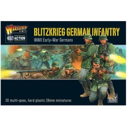 Blitzkrieg German Infantry Plastic Boxed Set | Jeux et Trolleries | Spécialiste des jeux de société, jeux de cartes et wargames