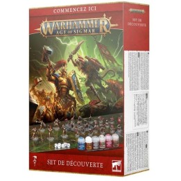 Warhammer Age of Sigmar: Set d'Introduction - Le Kit Parfait pour Débuter dans le Wargame Fantasy
