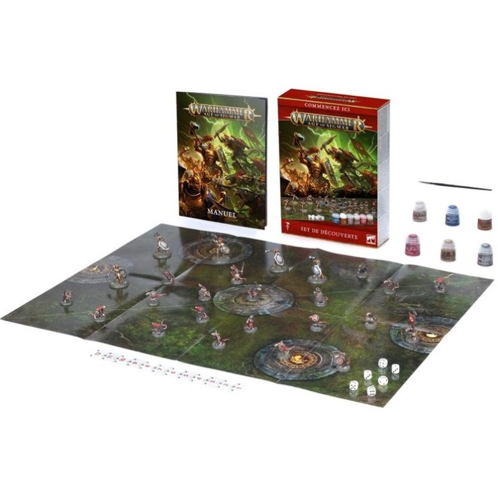 Warhammer Age of Sigmar: Set d'Introduction - Le Kit Parfait pour Débuter dans le Wargame Fantasy