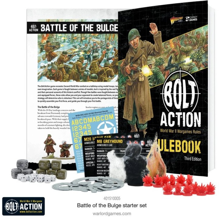 Bolt Action Starter Set - Battle of the Bulge | Jeux et Trolleries | Spécialiste des jeux de société, jeux de cartes et wargames