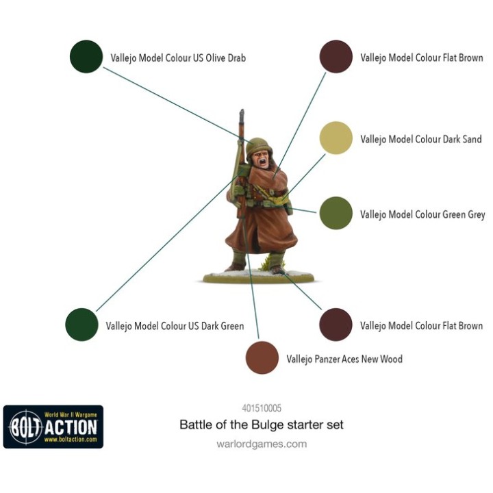 Bolt Action Starter Set - Battle of the Bulge | Jeux et Trolleries | Spécialiste des jeux de société, jeux de cartes et wargames