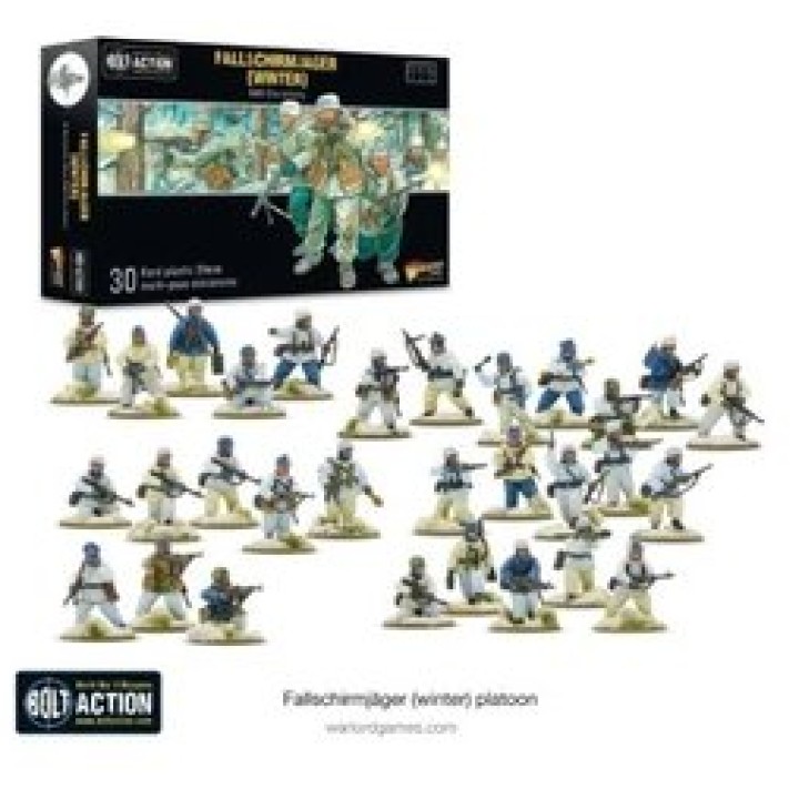 FALLSCHIRMJAGER PLATOON ( WINTER ) | Jeux et Trolleries | Spécialiste des jeux de société, jeux de cartes et wargames