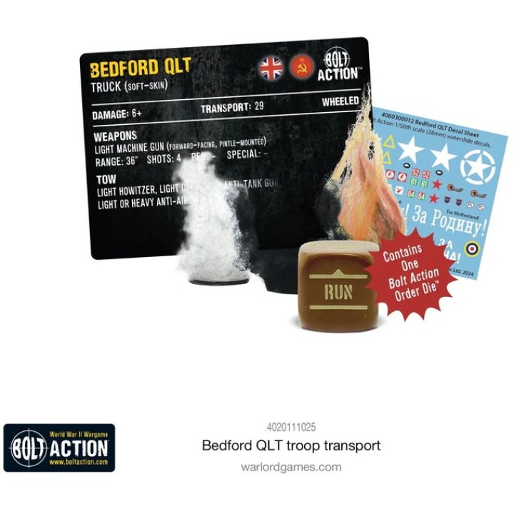 Bedford QLT Troop Transport | Jeux et Trolleries | Spécialiste des jeux de société, jeux de cartes et wargames