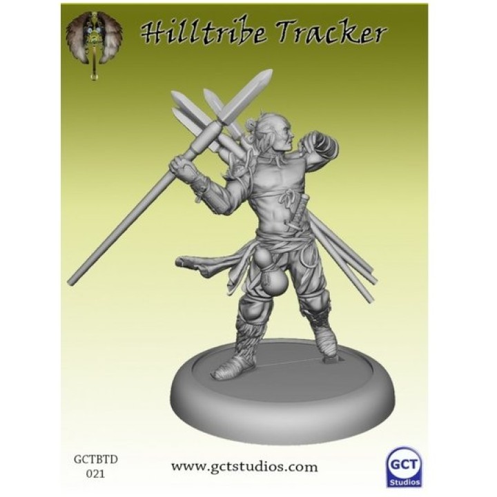 Hilltribe Tracker (carte de profil V1) | Jeux et Trolleries | Spécialiste des jeux de société, jeux de cartes et wargames