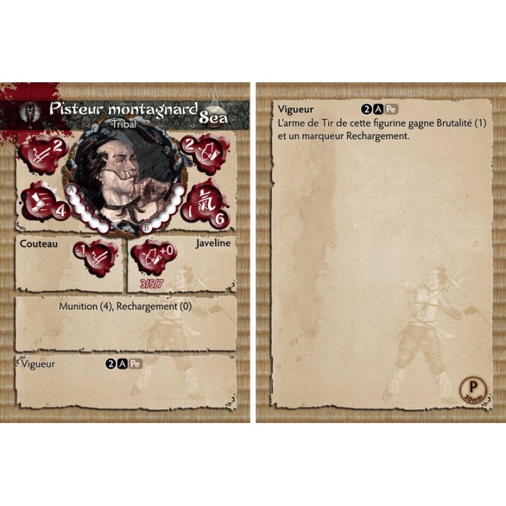 Hilltribe Tracker (carte de profil V1) | Jeux et Trolleries | Spécialiste des jeux de société, jeux de cartes et wargames