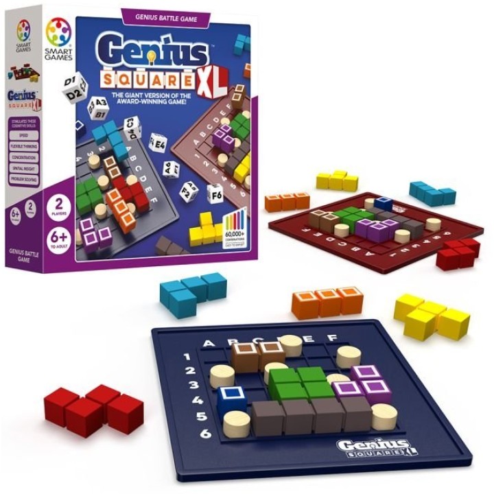 Genius Square XL | Jeux et Trolleries | Spécialiste des jeux de société, jeux de cartes et wargames