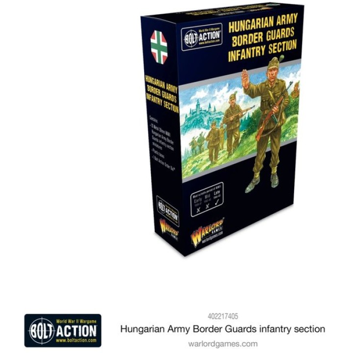 Hungarian Army Border Guards Infantry Section | Jeux et Trolleries | Spécialiste des jeux de société, jeux de cartes et wargames