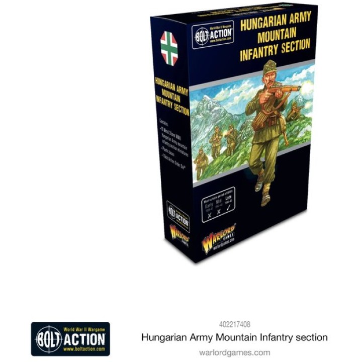 Hungarian Army Mountain Infantry Section | Jeux et Trolleries | Spécialiste des jeux de société, jeux de cartes et wargames