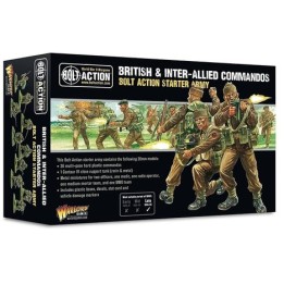 British & Inter-Allied Commandos Starter Army | Jeux et Trolleries | Spécialiste des jeux de société, jeux de cartes et wargames