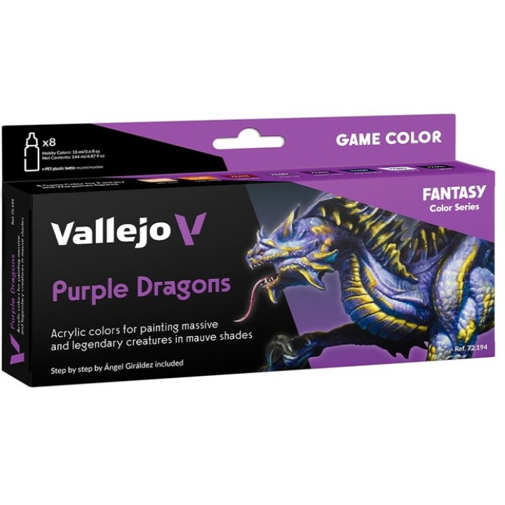Game Color Series PURPLE DRAGONS | Jeux et Trolleries | Spécialiste des jeux de société, jeux de cartes et wargames