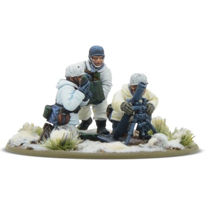 Fallschirmjäger (Winter) Medium Mortar Team | Jeux et Trolleries | Spécialiste des jeux de société, jeux de cartes et wargames