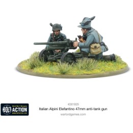 Italian Alpini Elefantino 47mm Anti-Tank Gun | Jeux et Trolleries | Spécialiste des jeux de société, jeux de cartes et wargames