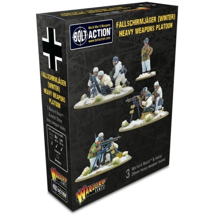 Winter Fallschirmjäger Heavy Weapons Platoon | Jeux et Trolleries | Spécialiste des jeux de société, jeux de cartes et wargames