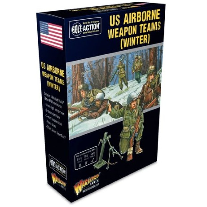 US Airborne (Winter) Weapons Teams | Jeux et Trolleries | Spécialiste des jeux de société, jeux de cartes et wargames