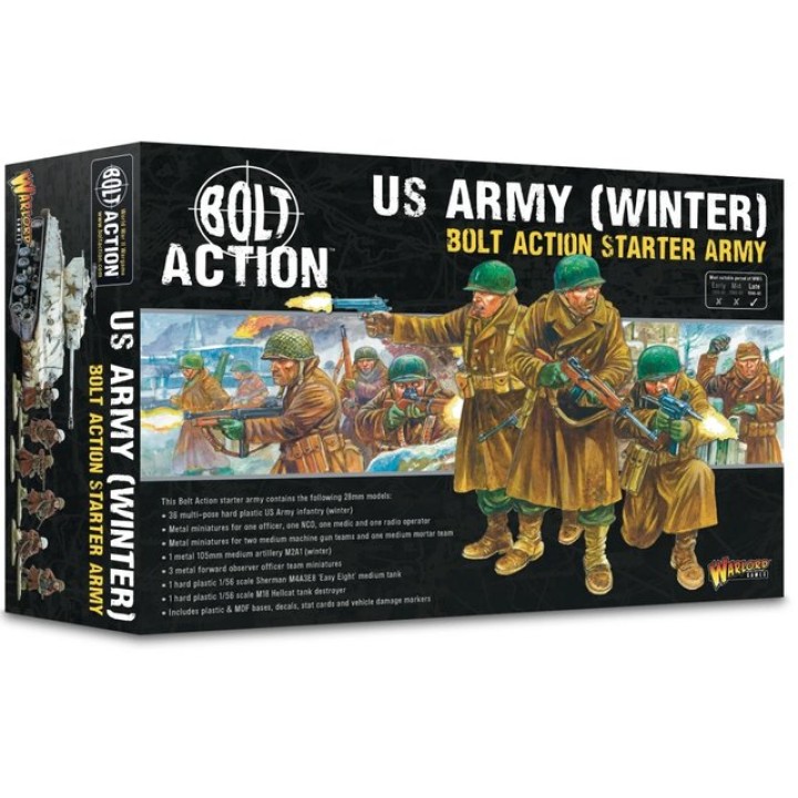 US Army (Winter) Starter Army | Jeux et Trolleries | Spécialiste des jeux de société, jeux de cartes et wargames