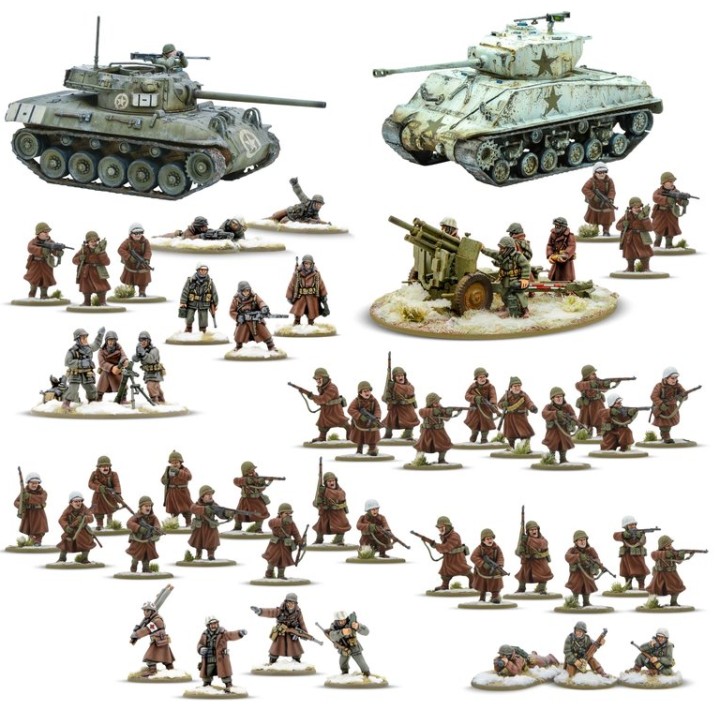 US Army (Winter) Starter Army | Jeux et Trolleries | Spécialiste des jeux de société, jeux de cartes et wargames