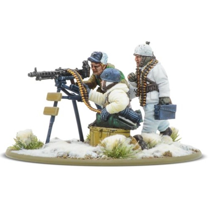 Fallschirmjäger (Winter) MMG Team | Jeux et Trolleries | Spécialiste des jeux de société, jeux de cartes et wargames