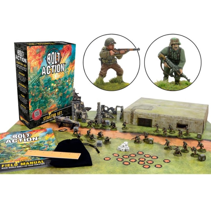 Bolt Action Starter Set | Jeux et Trolleries | Spécialiste des jeux de société, jeux de cartes et wargames