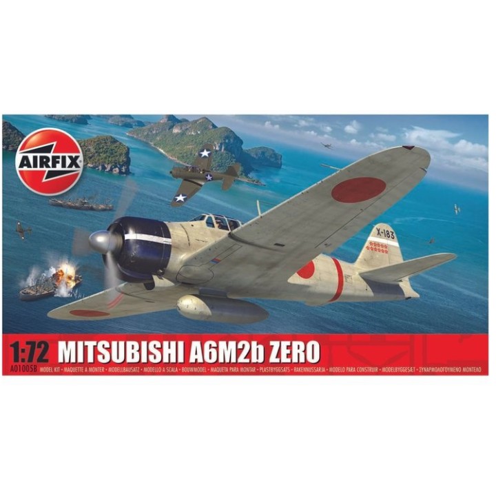 Mitsubishi A6M2b Zero - Airfix | Jeux et Trolleries | Spécialiste des jeux de société, jeux de cartes et wargames