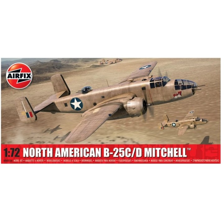 North American B-25C/D Mitchell - Airfix | Jeux et Trolleries | Spécialiste des jeux de société, jeux de cartes et wargames