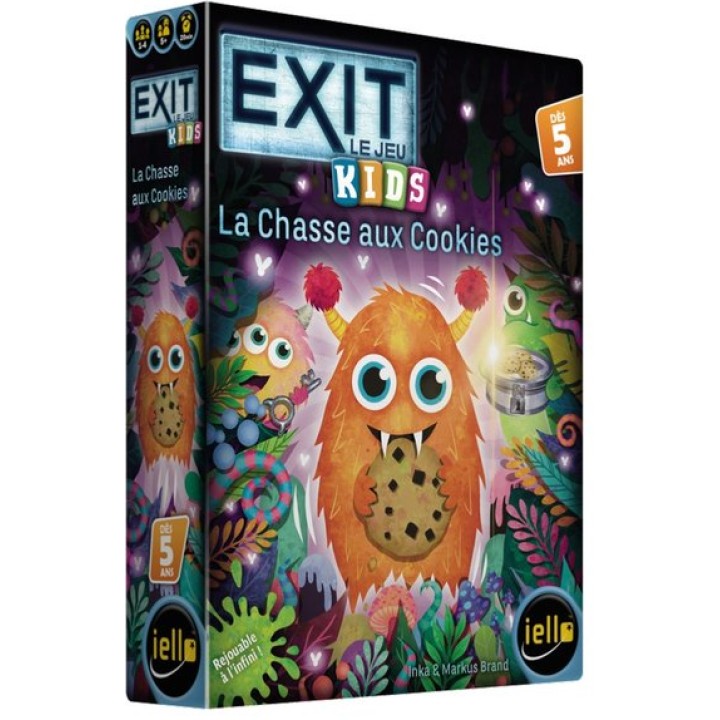 EXIT KIDS LA CHASSE AU  COOKIES | Jeux et Trolleries | Spécialiste des jeux de société, jeux de cartes et wargames