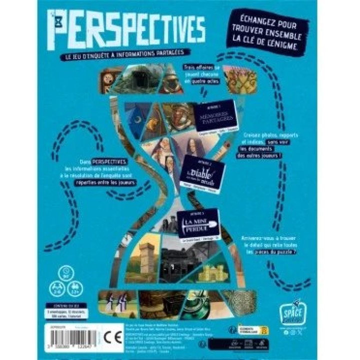 Perspectives - Boite Bleue | Jeux et Trolleries | Spécialiste des jeux de société, jeux de cartes et wargames