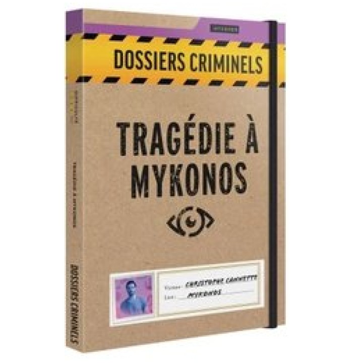 Dossiers Criminels - Tragédie à Mykonos | Jeux et Trolleries | Spécialiste des jeux de société, jeux de cartes et wargames